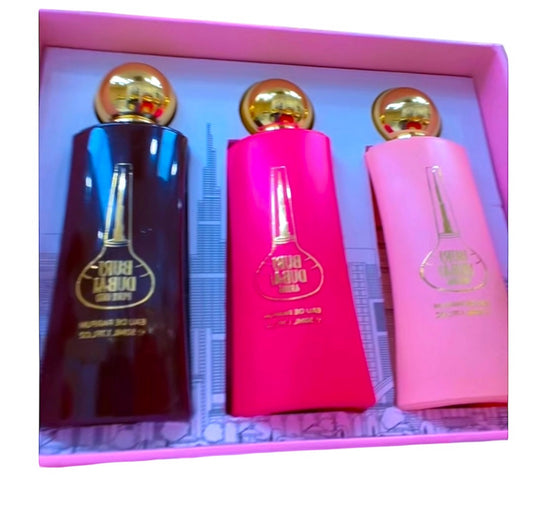 Set Burj Dubai 3 pcs 50 ml