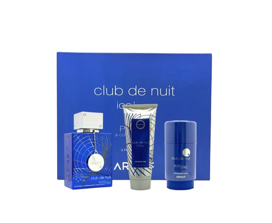 Club De Nuit Iconic Gift Set 3 Pcs By Armaf 3.4 Oz EDP