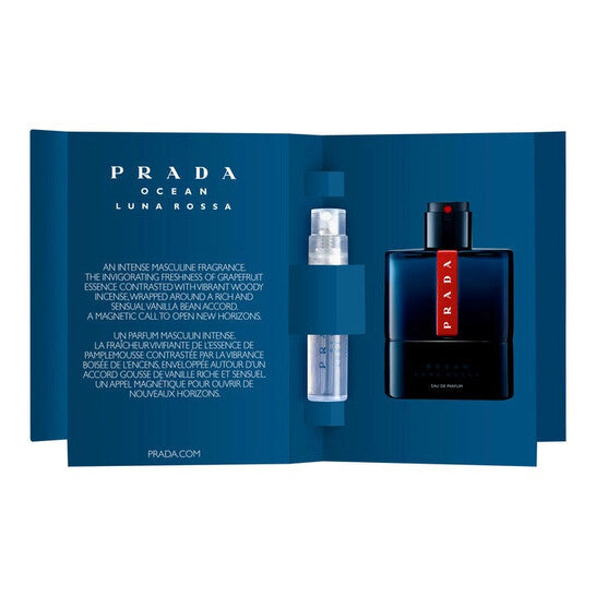 Prada Luna Rossa Ocean / EDT Spray 0.04 oz (1.2 ml) (PAQ 12 UNITS)
