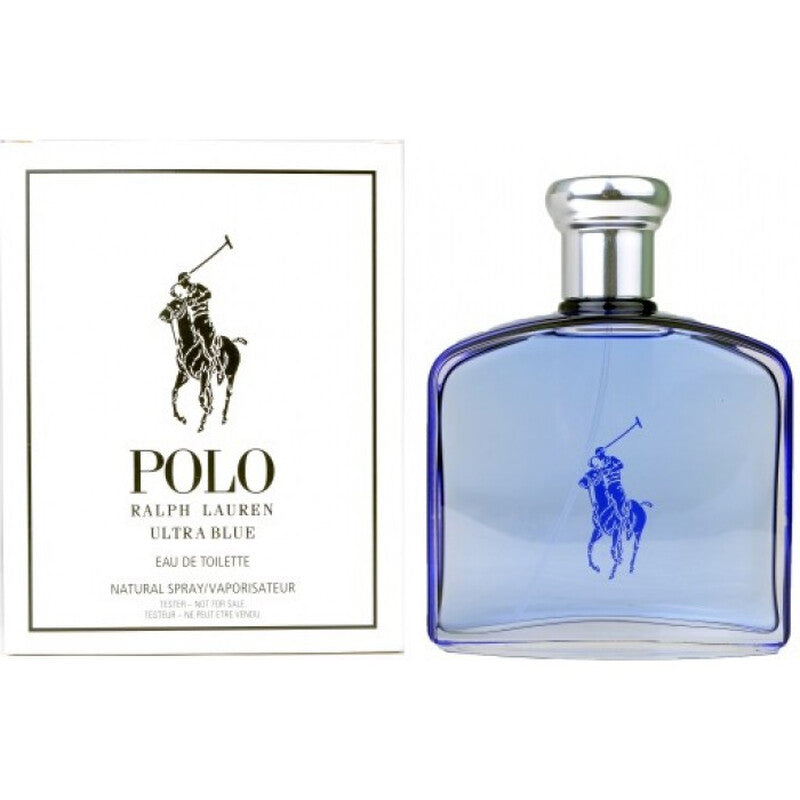(Tester)  Lauren Men's Polo Ultra Blue EDT Spray 4.2 oz