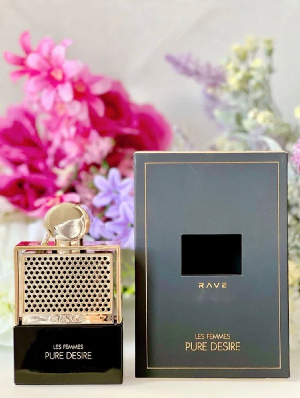 Rave Pure Desire Gold Lattafa Perfumes for women - Crist Fragances