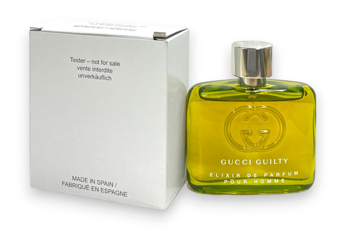 (Tester) GUCCI Guilty Elixir de Parfum Extrait de Parfum 2.03 oz