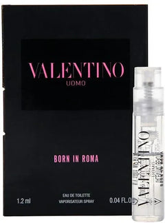 Valentino Uomo Born In Roma Eau De Toilette EDT Sample Spray .04oz, 1.2mL