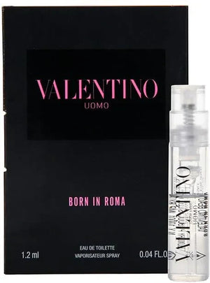 Valentino Uomo Born In Roma Eau De Toilette EDT Sample Spray .04oz, 1.2mL