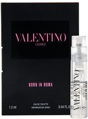 Valentino Uomo Born In Roma Eau De Toilette EDT Sample Spray .04oz, 1.2mL