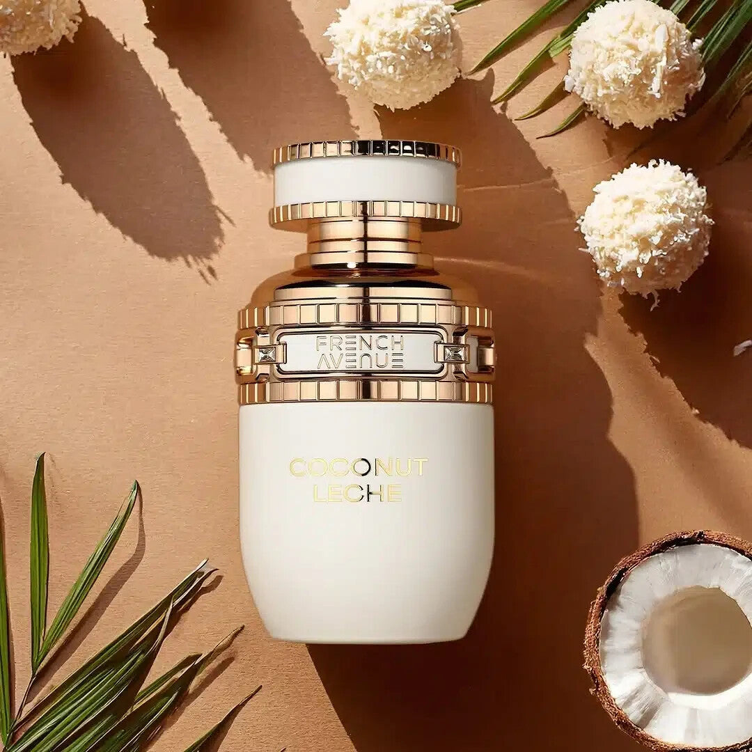 Coconut Leche By Fragrance World French Avenue Eau De Parfum for Unisex - 80 ML