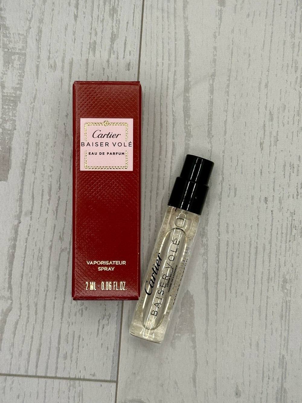 Cartier Baiser Volé Parfum Sample. Size: 2mL  0.06floz