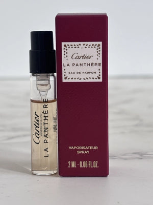 Cartier La Panthere Eau De Parfum Sample Spray 0.06 oz  2 ml