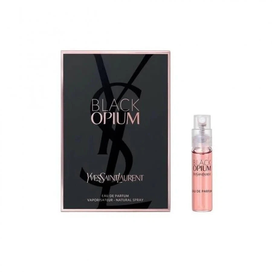 Yves Saint Laurent Black Opium Eau De Parfum Spray 0.04 Oz Sample (PAQ 12 UNITS )