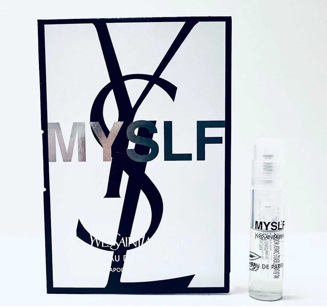 Yves Saint Laurent Myslf Sample Vial 0.04 Oz ( 1.2 ml ) Eau de Parfum Men Spray (PAQ 12 UNITS)