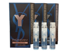 YSL YVES SAINT LAURENT  ICED COLOGNE  0.04oz 1.2ml EDT INTENSE SPRAY SAMPLES (PAQ 12 UNITS)