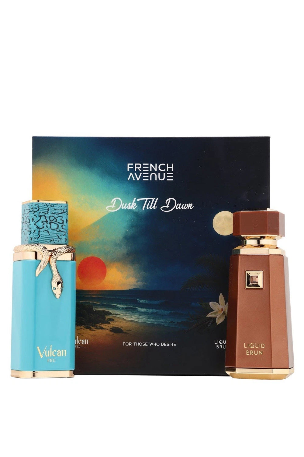 Dusk Till Dawn Set by French Avenue  2X100ml EDP Spray