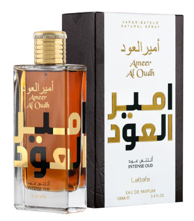 Ameer Al Oudh Intense Oud Eau de Parfum Spray 100ml (3.4 oz) by Lattafa
