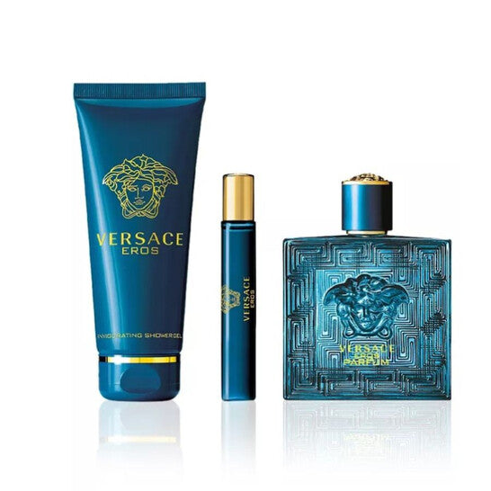 VERSACE Men's Eros 3pcs EDT Gift Set