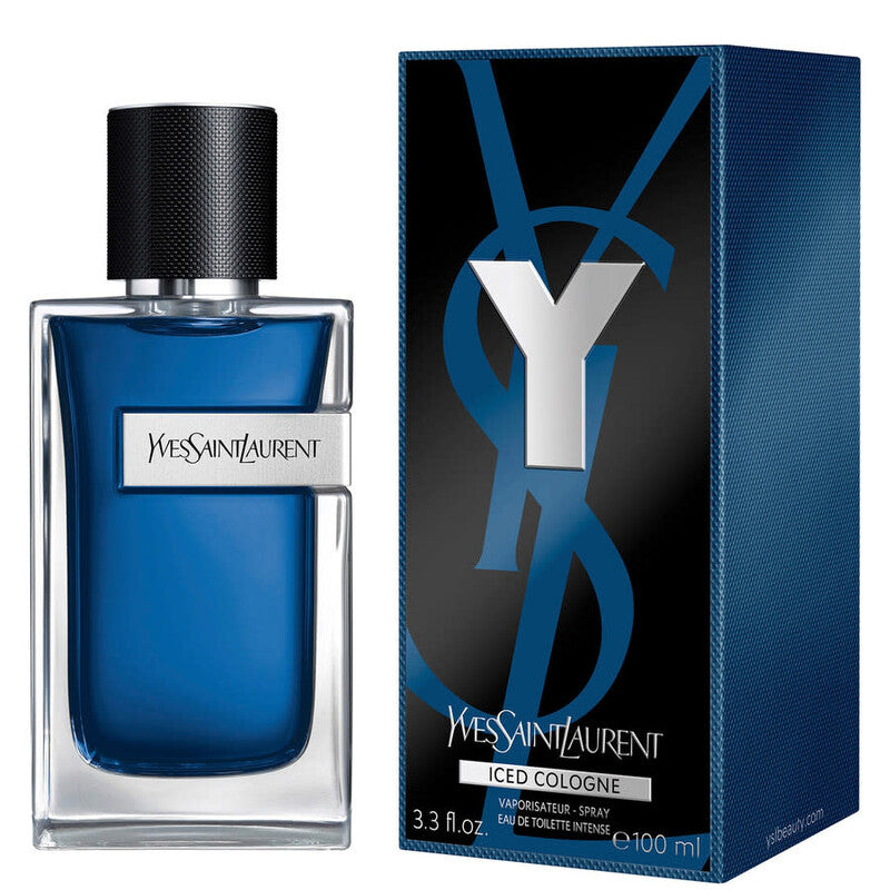 Yves Saint Laurent  Men's Y Iced Cologne Intense EDT Spray 3.4 oz