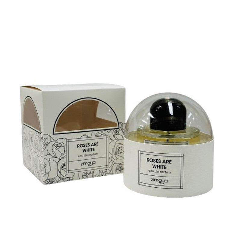 Zimaya Unisex Roses Are White EDP Spray 3.4 oz
